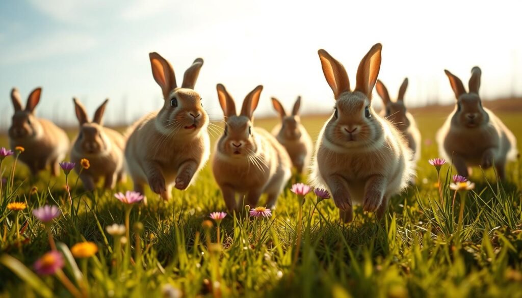 Engaging Rabbit Playtime